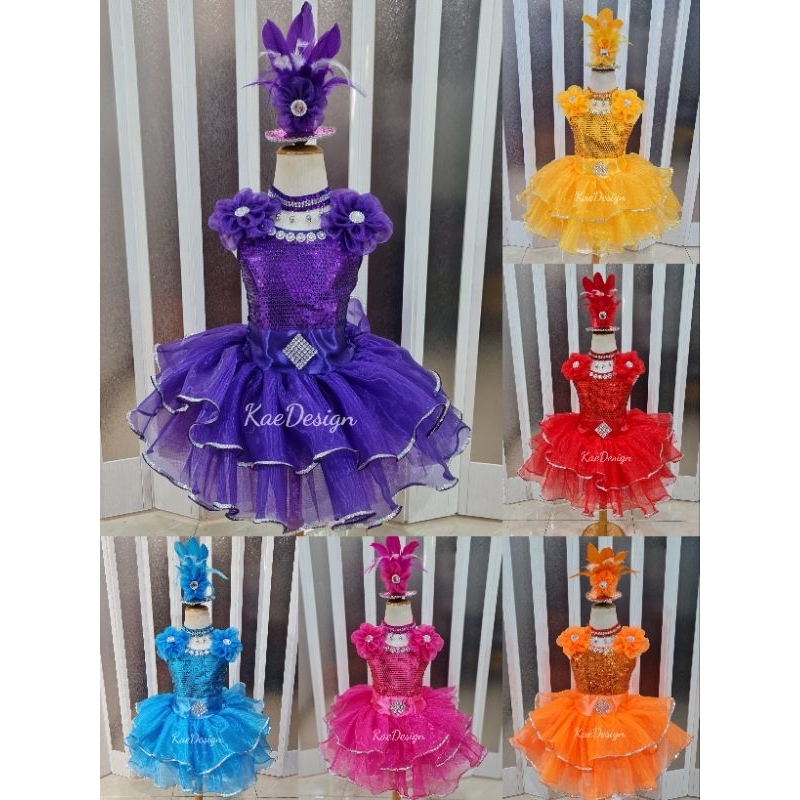 💕พร้อมส่ง💕ชุดไหล่ดอกไม้ ชุดดรัมเมเยอร์ ชุดเชียร์ลีดเดอร์ ชุดเต้นเด็ก