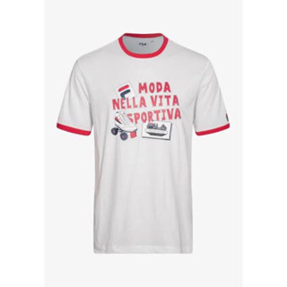 เสื้อยืดFILA  1290฿ sale🔥390฿ผลิตจากเนื้อผ้าคุณภาพดี นุ่มสบายตลอดการสวมใส่