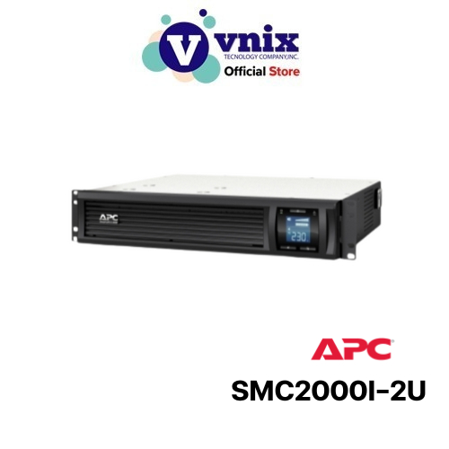SMC2000I-2U APC Smart-UPS C 2000VA 2U Rack mountable 230V, not support Network card By Vnix Group