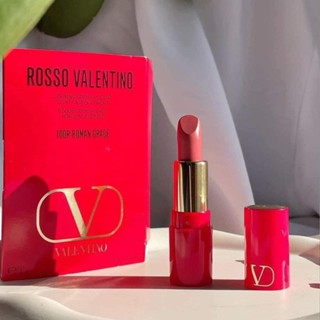 9.15 ลดอีก 80฿ โค้ดshopee[3GFQ5T]  VALENTINO  Rosso Satin Lip สี 100 R