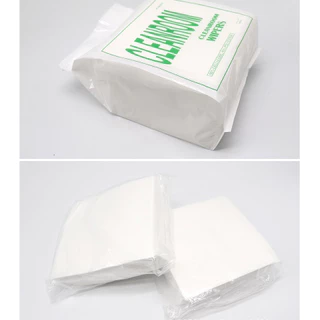 (พร้อมส่ง!) ผ้าอเนกประสงค์ ไร้ฝุ่น ผ้าเช็ดหัวพิมพ์ ไม่ทอ ทำความสะอาดในห้องคลีนรูม Cleanroom Wiper ขนาด 4x4 , 9x9 นิ้ว