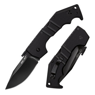 มีดพับ Cold Steel AK-47 Folding Knife S35VN Black DLC Blade, Black G10 Handles (58M)