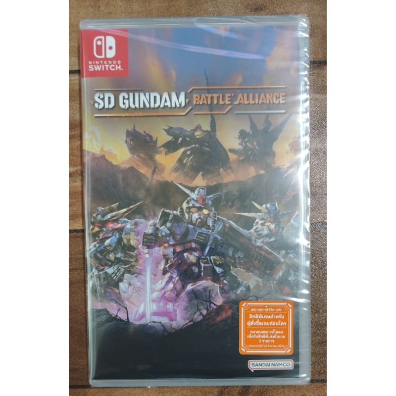 (ทักแชทรับโค๊ด)(มือ 1,2)Nintendo Switch : SD Gundam Battle Alliance มือหนึ่ง มือสอง มีซับไทย