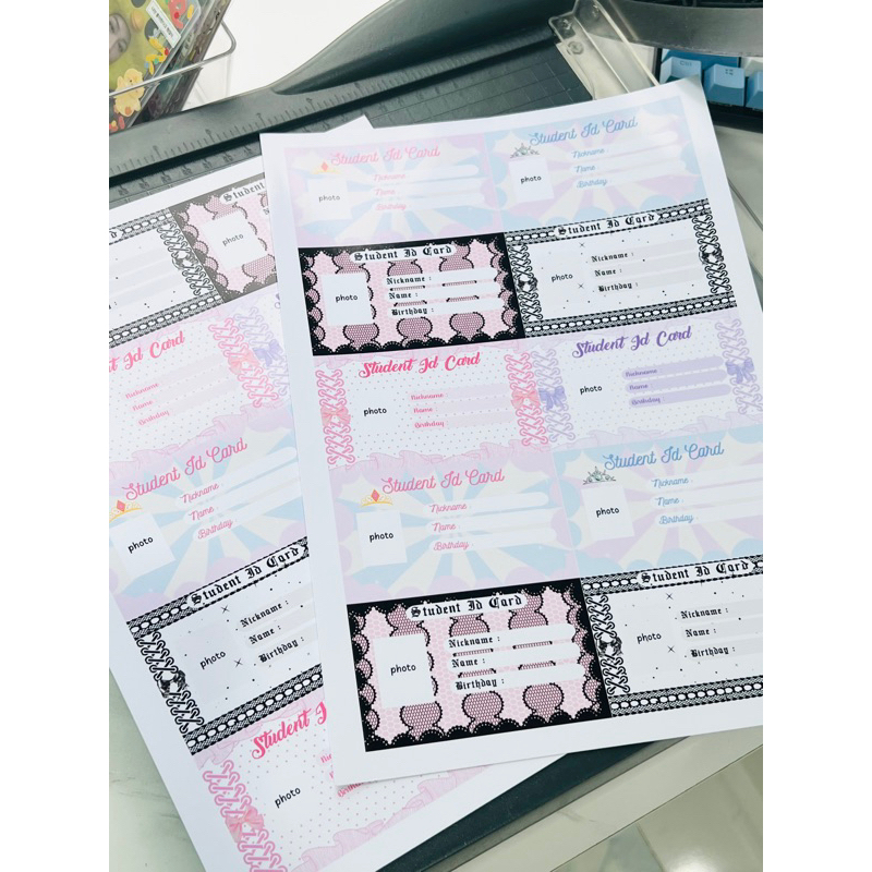 ปริ้นกระดาษโฟโต้,สติกเกอร์ขนาดA4‼️✨💕