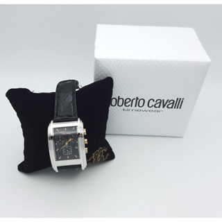 นาฬิกา ROBERTO CAVALLI MENS R725195503 QUARTZ CHRONOGRAPH พร้อมกล่อง (ใหม่มีตำหนิ)