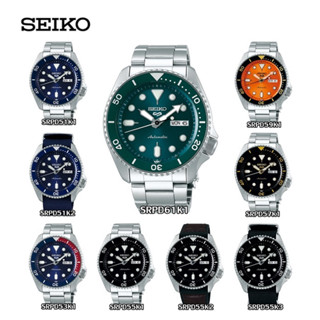 SEIKO (ไซโก) นาฬิกาข้อมือ รุ่น SEIKO 5 SPORTS AUTOMATIC SRPDXXXX ระบบอัตโนมัติ