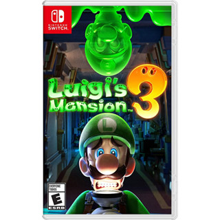 (พร้อมส่ง) แผ่นเกม LUIGIS MANSION 3 - NINTENDO SWITCH