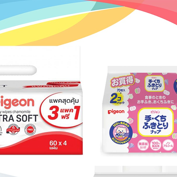 ทิชชู่เปียก พีเจ้น PIGEON