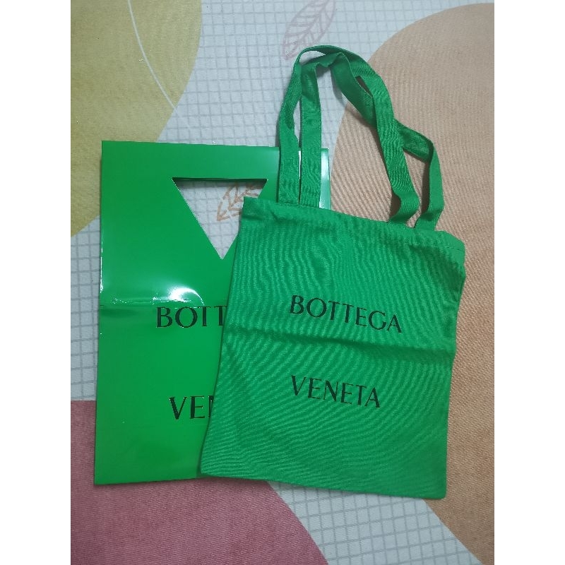 Bottega veneta clothe tote ถุงผ้ารักษ์​โลก​