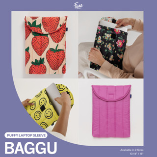 Baggu Puffy Laptop Sleeve กระเป๋าใส่โน้ตบุ๊ก ขนาด 13 นิ้ว และ 16 นิ้ว กระเป๋าใส่แลปทอป ซองใส่แลปทอป ใส่คอม เคสโน้ตบุ๊ค