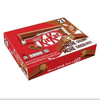 KITKAT คิทแคท ช็อกโกแลตสอดไส้เวเฟอร์ 17กรัม แพ็ค 24ชิ้น