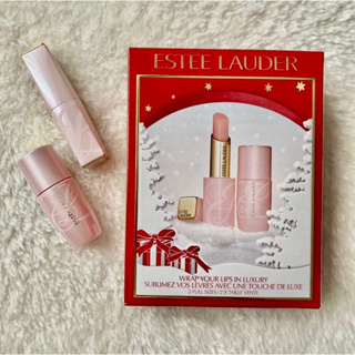 Estée Lauder Wrap Your lips in Luxury Set เซ็ตสุดคุ้มรวมขนาดปกติไว้ด้วยกัน 💥ของแท้ฉลากไทย💥