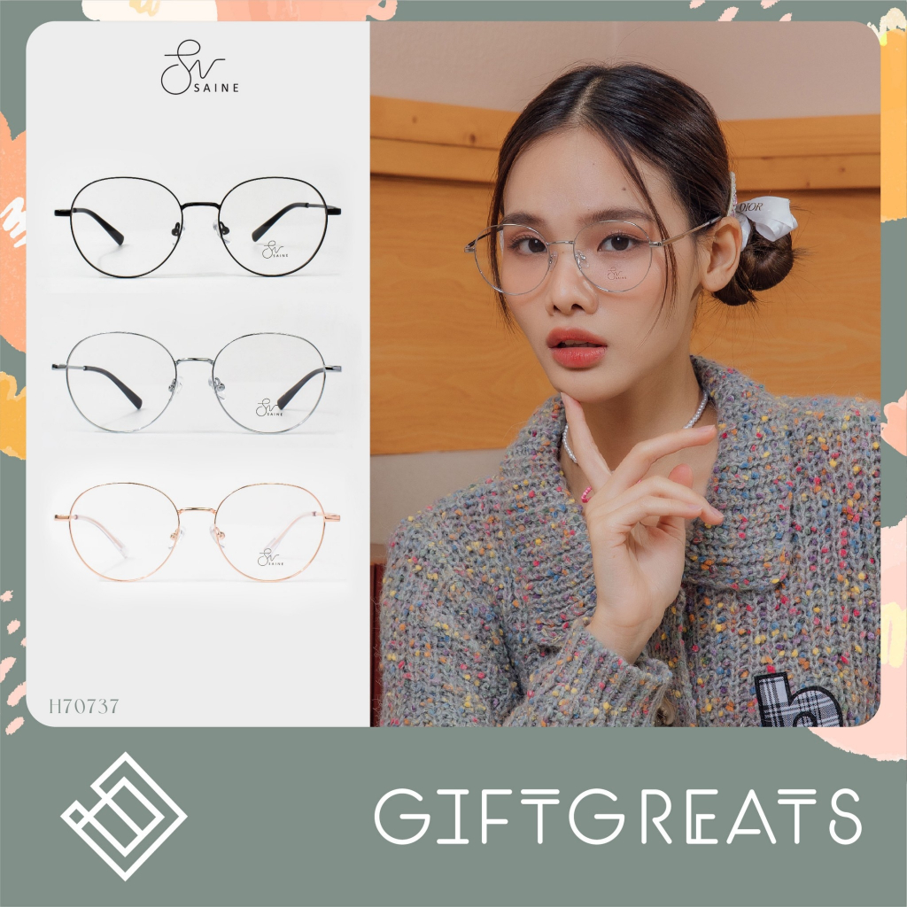 SAINE-H70737 SS5 กรอบแว่นตา Saine Eyewear giftgreats