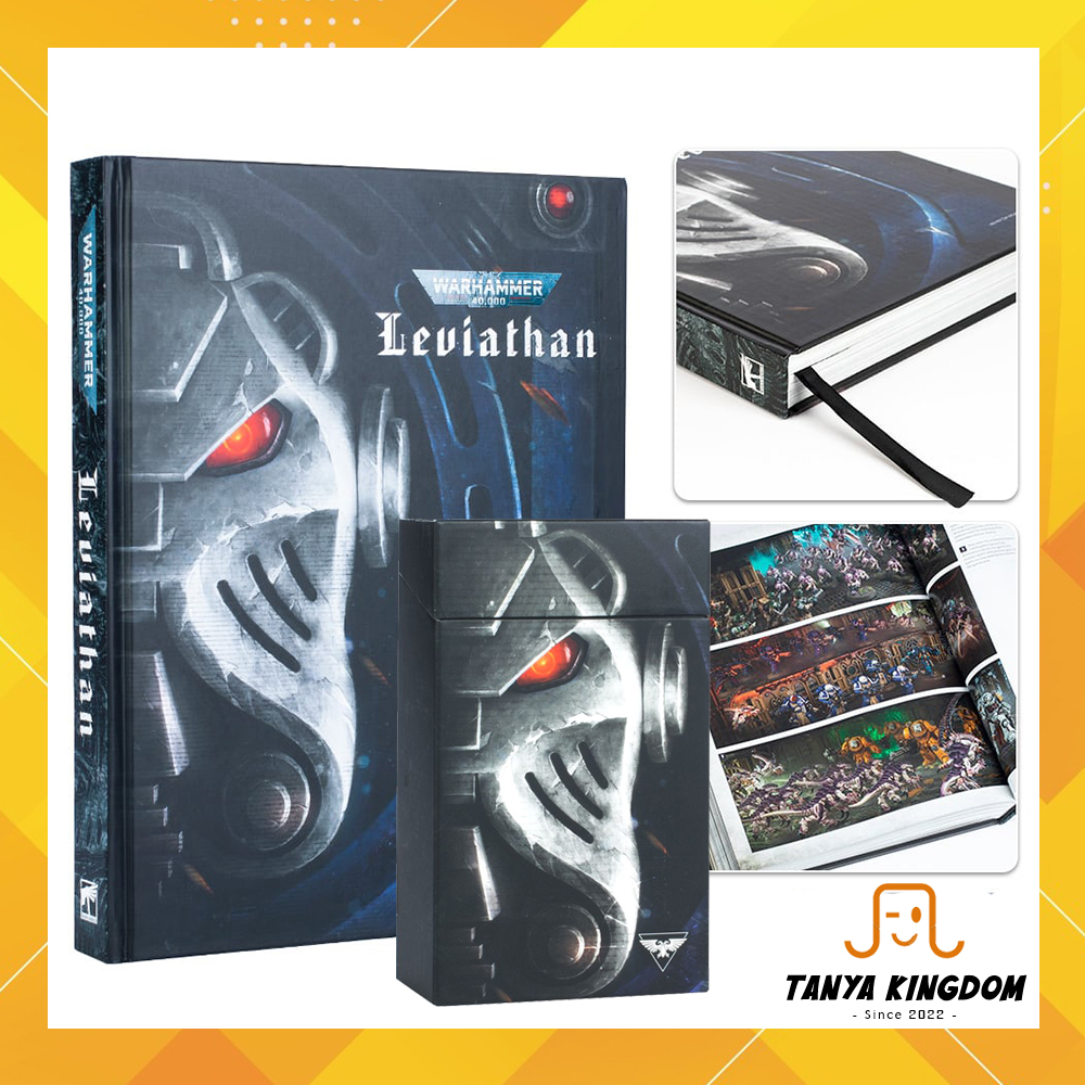 [limited] หนังสือกฏ 10 edition 2023 Warhammer 40k 10e Rule Book with Chapter Approved: Leviathan Mis