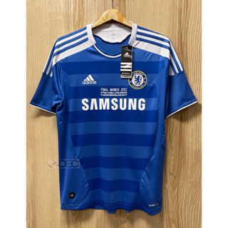 Retro เสื้อฟุตบอลย้อนยุค เชลซี ปี 2012/2013 Home อัดชื่อ DROGBA, LAMPARD