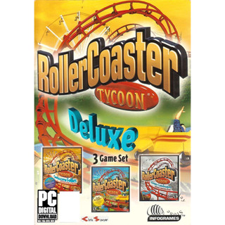 เกมสร้างสวนสนุก RollerCoaster Tycoon Deluxe รวมทุก DLC [PC]