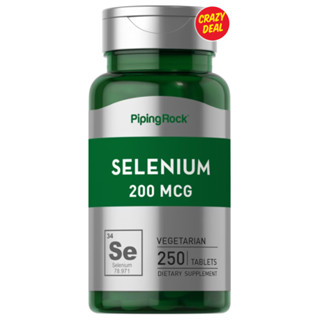 Piping Rock Selenium 200 mcg 250 Tablets