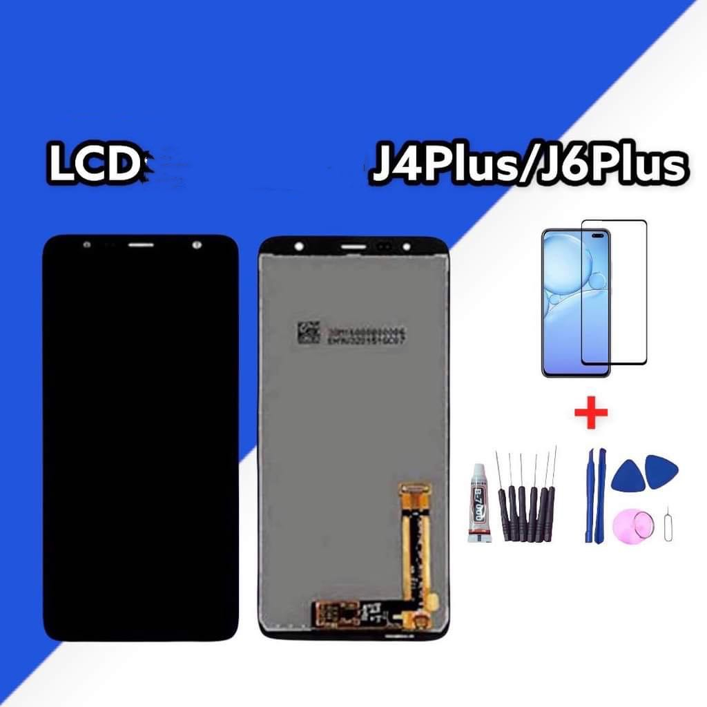 LCD J4Plus,J6Plus (J6+) *งานแท้✔เจ4พลัส/เจ6พลัส จอ+ทัชสกรีน j4plus หน้าจอ j6plus จอมือถือ แถมฟรี ฟิล์มกระจก✔ ชุดไขควง