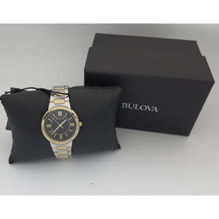 นาฬิกา BULOVA WOMENS 98L285 QUARTZ WATCH 32 MM พร้อมกล่อง (ใหม่มีตำหนิ)