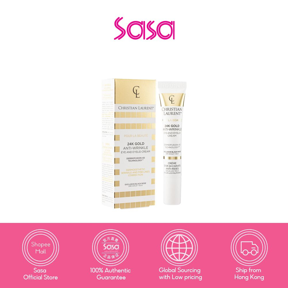 Christian Laurent GOLD ANTI-WRINKLE EYE CREAM, (20ml)