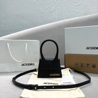 พรี​ ราคา5000 Jacquemus̶ 2102 หนังแท้ ไซส์​เล็ก mini กระเป๋าถือ กระเป๋าสะพายข้าง กระเป๋าสะพายไหล่12x8x5cm