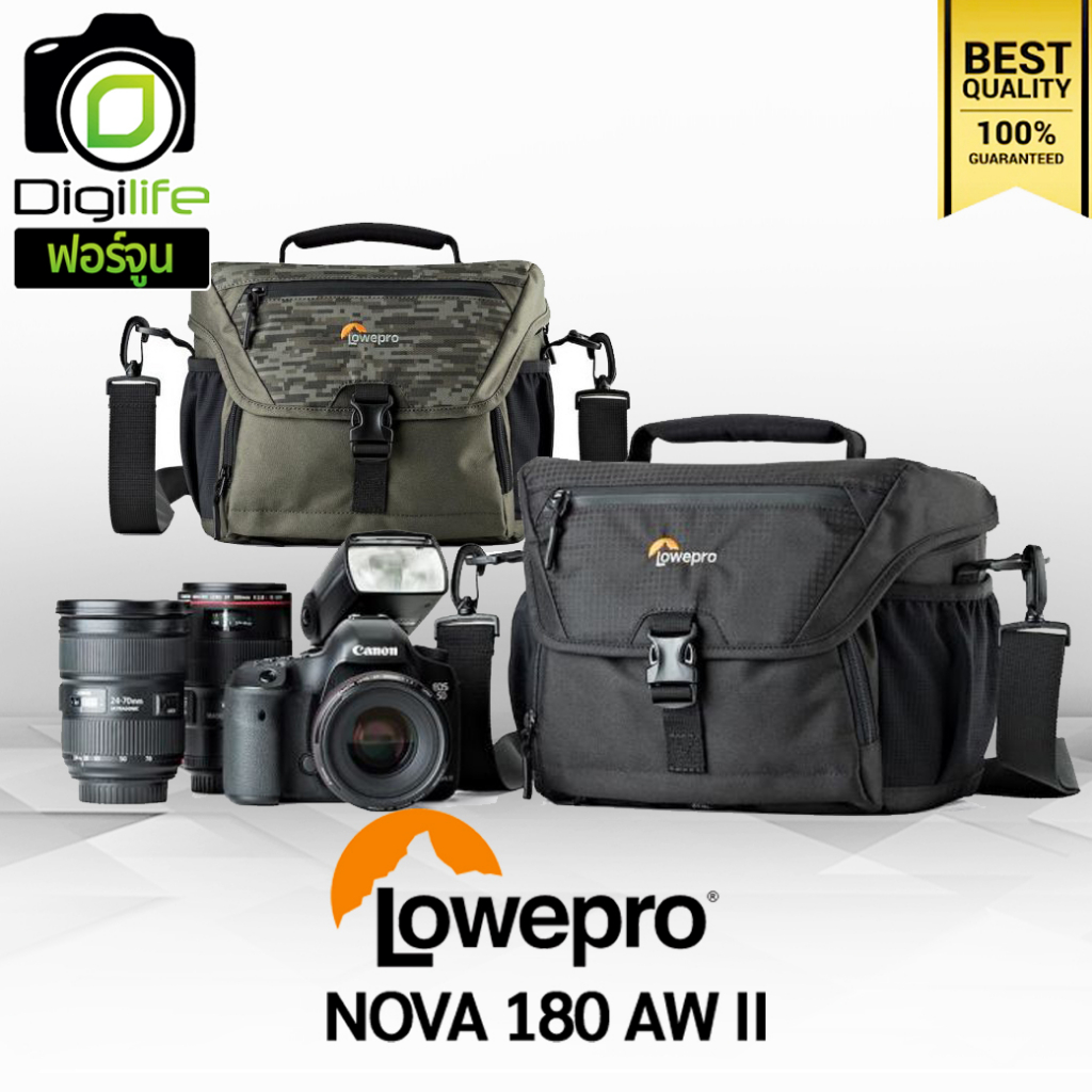 Lowepro Bag NOVA 180 AW II - กระเป๋ากล้อง กันกระแทก กันน้ำ