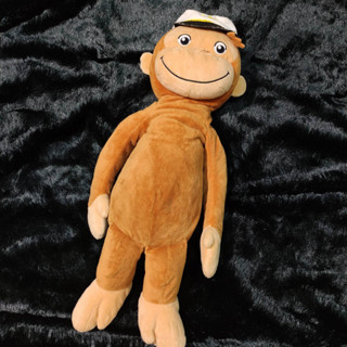 ตุ๊กตาลิงจอร์จ  Curious George หมวกกะลาสี ลิขสิทธิ์นำเข้าจากญี่ปุ่น พร้อมส่ง