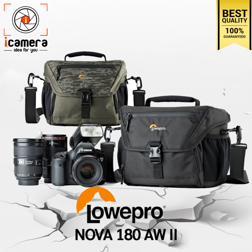 Lowepro Bag NOVA 180 AW II - กระเป๋า กระเป๋ากล้อง กันกระแทก กันน้ำ