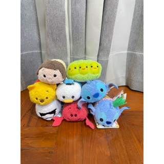 Disney Tsum Tsum Prince Pooh Starwar Stitch Duck Sebastian พูห์ สติส ดั๊ก ปูเซบัสเตียน เจ้าชาย ถั่วทอย