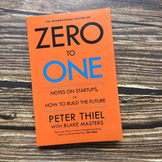 【หนังสือภาษาอังกฤษ】From 0 to 1 English original Zero to One Peter Thiel English version