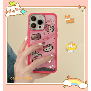 🎁ส่งของขวัญ🎁เคสไอโฟน สำหรับ 11 14 for iPhone Case 13 12 Pro Max น่ารัก แฟชั่น การ์ตูน แมว กันกระแทก เคสนิ่ม เคสโทรศัพท์