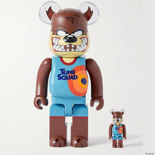 BearBrick Space Jam : Tasmanian Devil ของใหม่ ของแท้ มือ1 ไม่แกะซีล