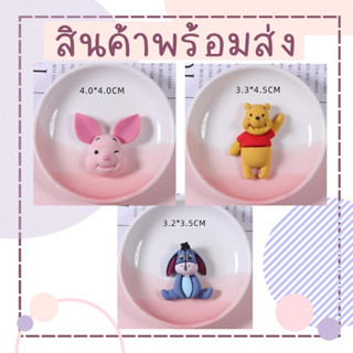 พร้อมส่ง เรซิ่น หมูพู DIY ตกแต่งโทรศัพท์ สิ่งของต่างๆ