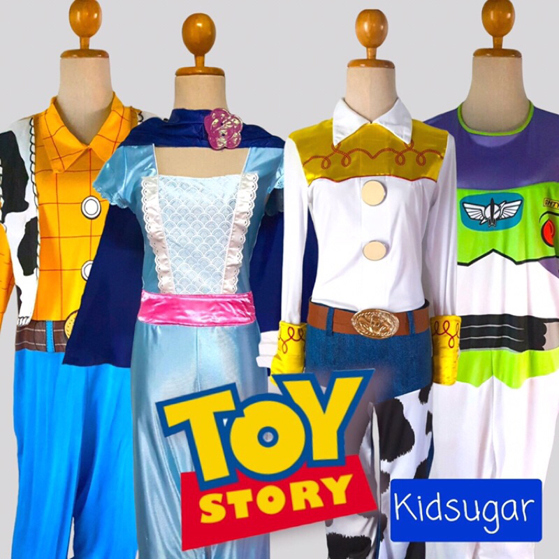 ชุดแฟนซีผู้ใหญ่  ชุดทอยสตอรี่ Toy story ชุดคาวบอย ชุดคาวเกิร์ล มือสอง