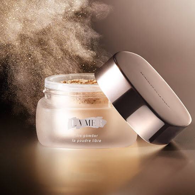 ( สินค้าเคาเตอร์แท้ % ผลิต 05/2566) #แป้งฝุ่นเนื้อละเอียดบางเบา LA MER THE POWDER