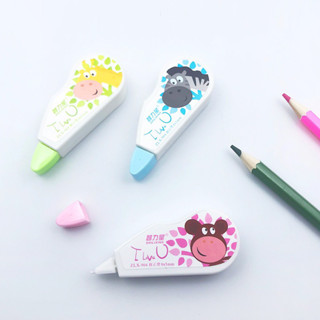 Queen mallshop เทปลบคำผิด การ์ตูน อย่างดี 5มม. ยาว8,16เมตร ล…