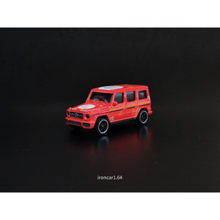 majorette mercedes benz g63 / g500 สีส้ม ลาย Nestle หายาก