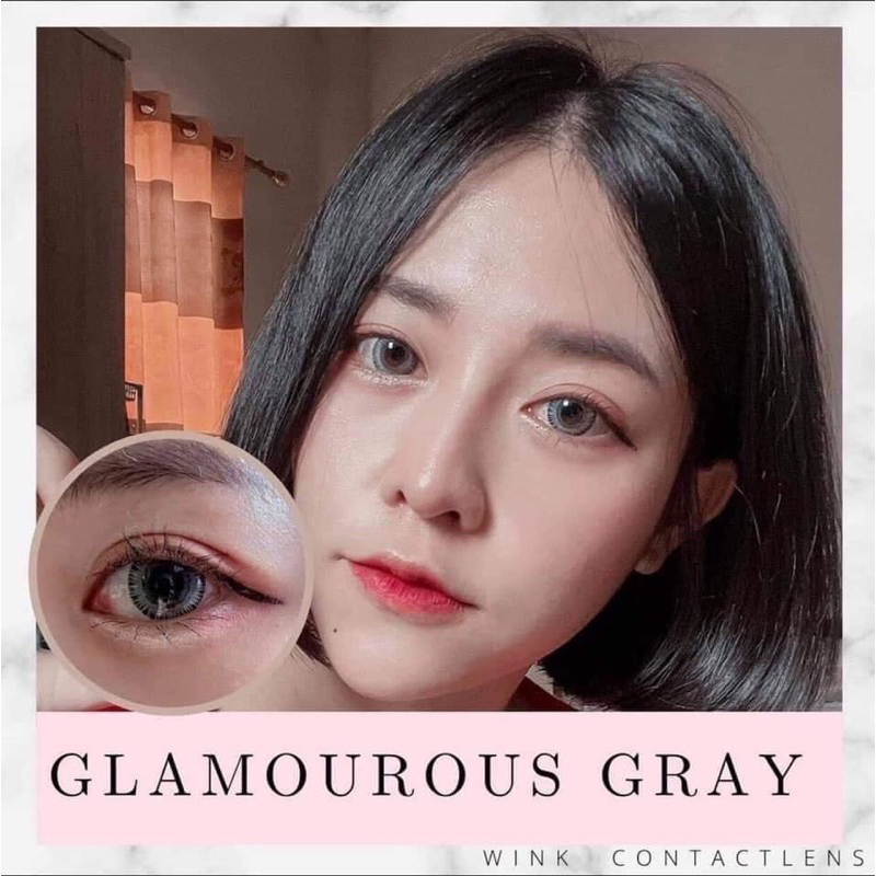 คอนแทคเลนส์ (Glamorous) ขนาดตาโต Sweety/pitchy
