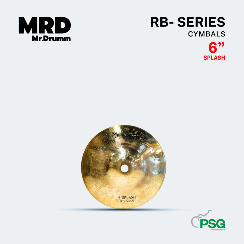 MR.DRUMM : CYMBALS RB-SERIES 6” SPLASH ฉาบ