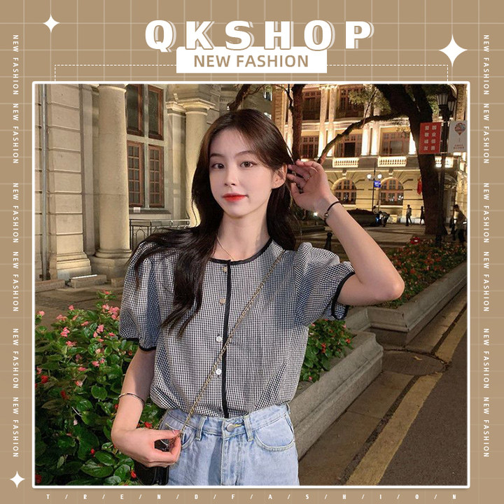 QKshop ของมันต้องมี เสื้อแฟชั่น เสื้อผญ.2023 แขนตุ๊กตาพองๆ น่ารักเกินต้านมากเว่อร์ สีพื้นคุมโทน ใส่ทำงานก็ได้ ใส่เที