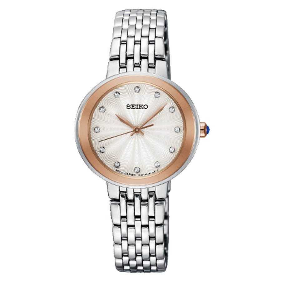 [ผ่อนเดือนละ 749]🎁SEIKO นาฬิกาข้อมือผู้หญิง สายสแตนเลส รุ่น SRZ502P1 - สีเงิน ของแท้ 100% ประกัน 1 ปี