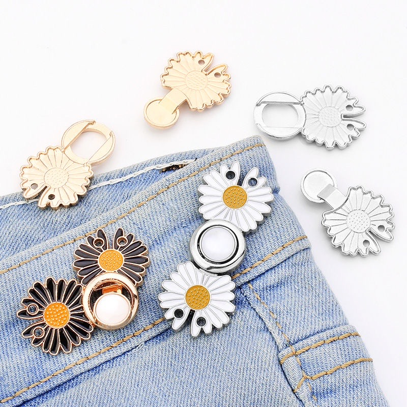 พร้อมส่งจากไทย ตะขอกางเกงรูปหมีน้อยน่ารัก  ตะขอโลหะ หัวเข็มขัดปรับเอว ตะขอกางเกงปรับเอ กระดุมปรับขนาดเอว