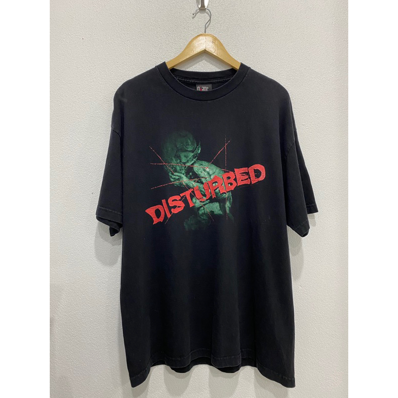 เสื้อวง Disturbed วินเทจ ตอกปี2000 สภาพดีไม่มีตำหนิ