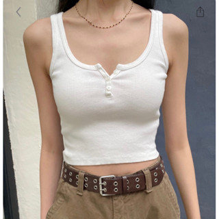 พรีออเดอร์ PREORDER Brandy Melville ของแท้ 100% Dalis Cropped Tank Top