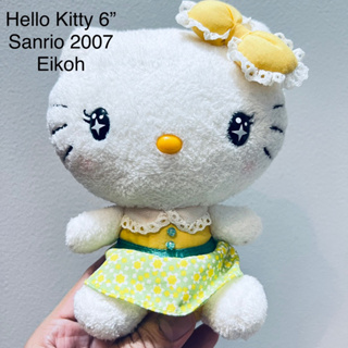 #ตุ๊กตา #hello #kitty #น่ารัก #ป้าย #Sanrio #ปี2007 #Eikoh #ชัดเจน #หายาก #ลิขสิทธิ์แท้ #คิตตี้ #ขนาด6” ตาวิ้ง Wink eyes