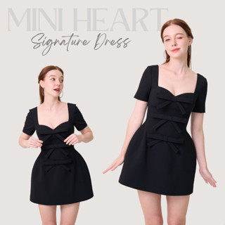 Mini Heart Dress [Black]