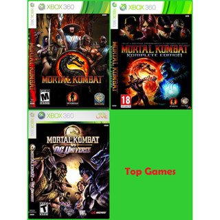 Mortal Kombat  แผ่นเกม Xbox 360 สำหลับเครื่องแปลง RGH/JTAC LT2.0 LT3.0