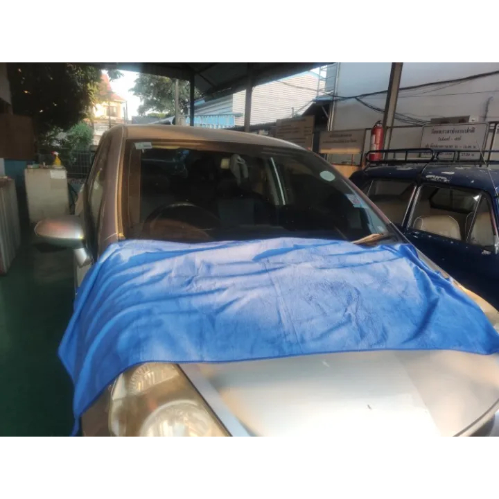 ผ้าเช็ดรถ ผืนใหญ่พิเศษ 180x60 cm !!! วัตถุดิบ และคุณภาพเดียวกับ 3M 100% ผ้าไมโครไฟเบอร์