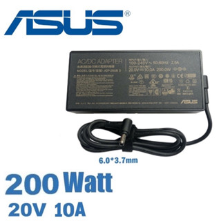 Asus Adapter 20V 10A 200W  หัวขนาด 6.0x3.7 อะแดปเตอร์เอซุส