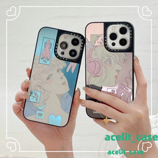 ❤️ส่งของขวัญ❤️ เคสไอโฟน 11 12 13 14 Pro Max ความคิดสร้างสรรค์ สไตล์คู่รัก เรียบง่าย ระดับสูง Case for iPhone สไตล์วรรณศิ